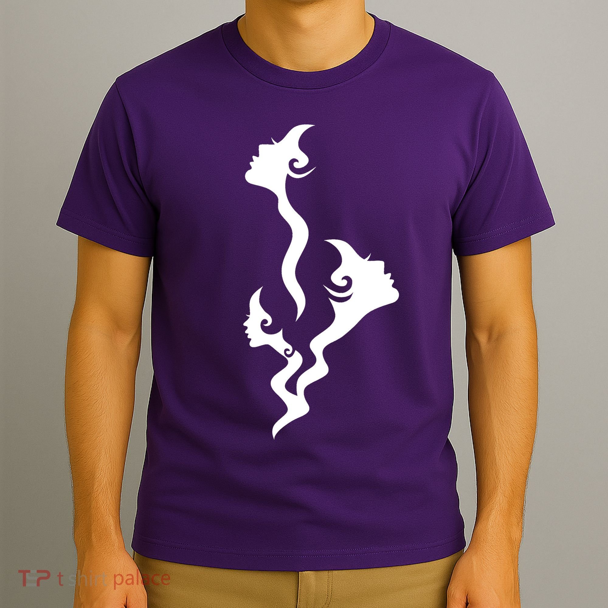 Lady Faces In Smoke T-Shirt