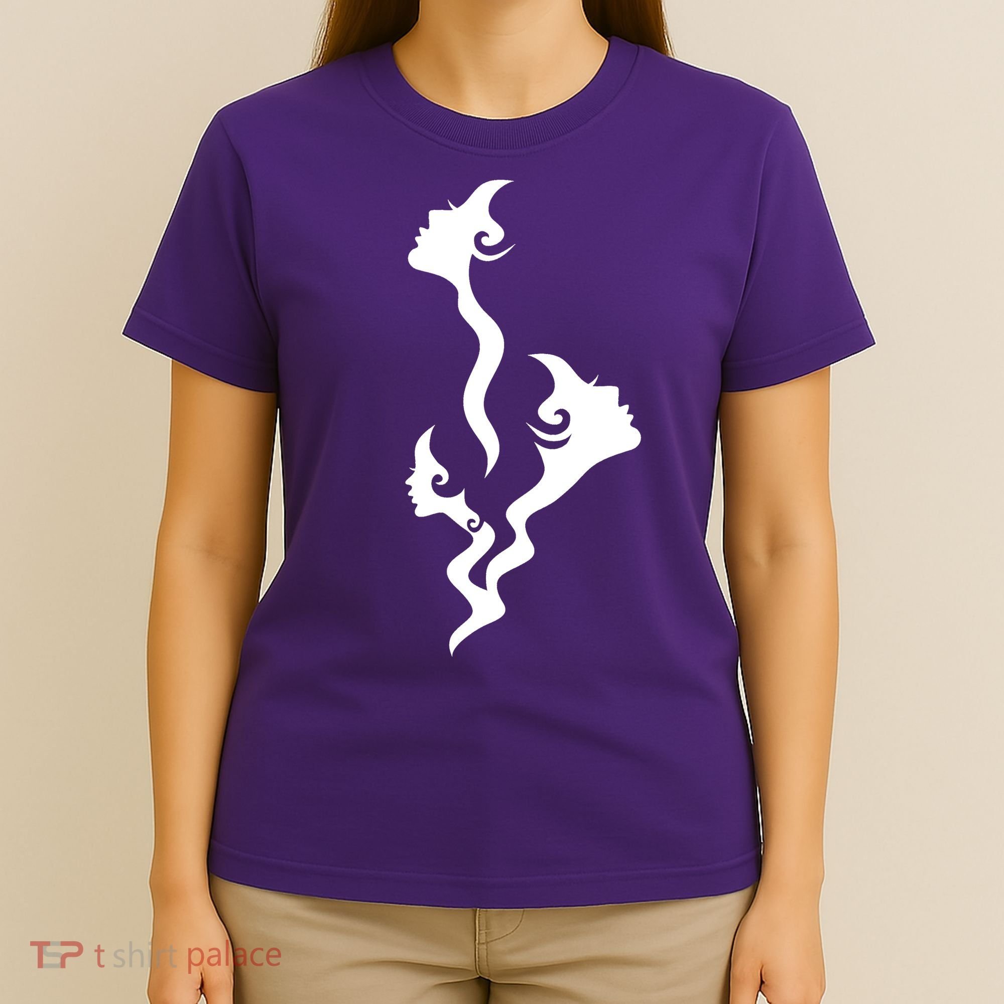 Lady Faces In Smoke T-Shirt