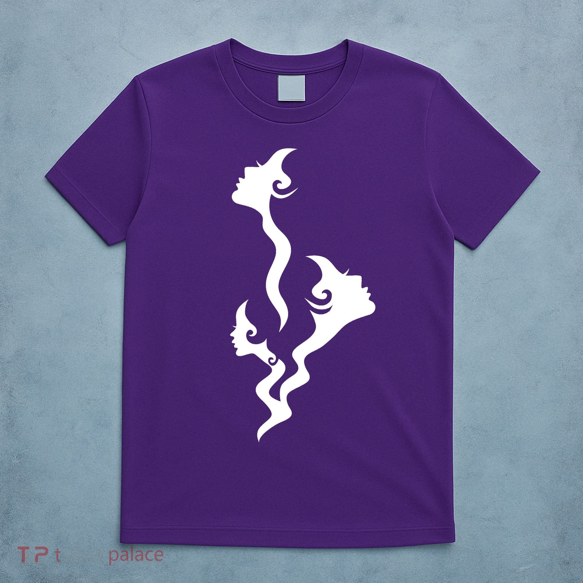 Lady Faces In Smoke T-Shirt