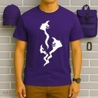 Lady Faces In Smoke T-Shirt thumb 6