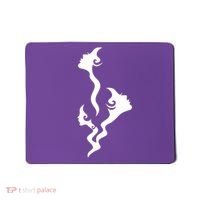 Lady Faces In Smoke Mousepad thumb 0