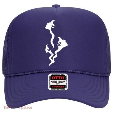 Lady Faces In Smoke Hat