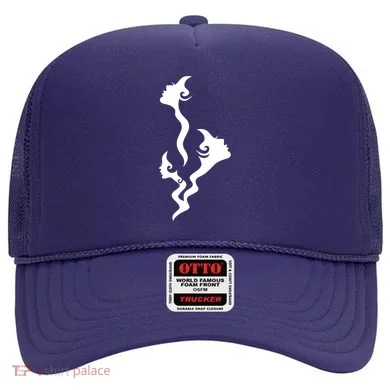 Lady Faces In Smoke Hat