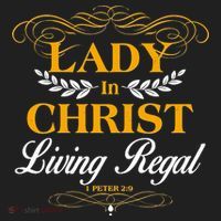 Lady In Christ Living Regal 1 Peter 2:9 Beanie thumb 2