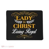 Lady In Christ Living Regal 1 Peter 2:9 Mousepad thumb 0