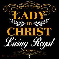 Lady In Christ Living Regal 1 Peter 2:9 Mousepad thumb 1