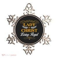Lady In Christ Living Regal 1 Peter 2:9 Ornament thumb 0
