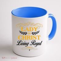 Lady In Christ Living Regal 1 Peter 2:9 Coffee Mug thumb 1