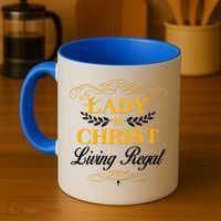 Lady In Christ Living Regal 1 Peter 2:9 Coffee Mug thumb 4