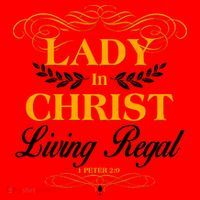 Lady In Christ Living Regal 1 Peter 2:9 Santa Hat thumb 1