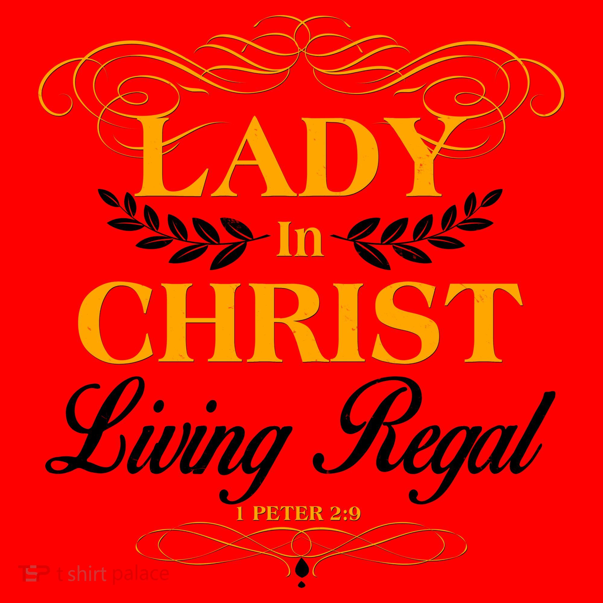 Lady In Christ Living Regal 1 Peter 2:9 Santa Hat