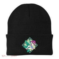 Lady Smoking Cannabis Diamond Beanie thumb 0
