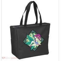 Lady Smoking Cannabis Diamond Tote Bag thumb 2