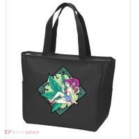 Lady Smoking Cannabis Diamond Tote Bag thumb 3