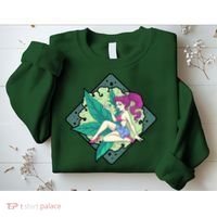 Lady Smoking Cannabis Diamond Sweatshirt thumb 2
