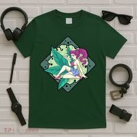 Lady Smoking Cannabis Diamond T-Shirt thumb 5