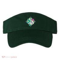 Lady Smoking Cannabis Diamond Visor thumb 0