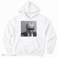 Liberal Advisory Explicit Content Trump Mugshot Hoodie thumb 0