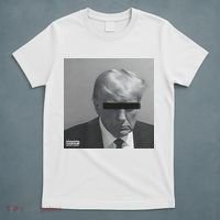 Liberal Advisory Explicit Content Trump Mugshot T-Shirt thumb 5