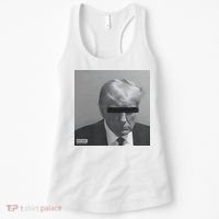 Liberal Advisory Explicit Content Trump Mugshot Women's Tank Top thumb 0