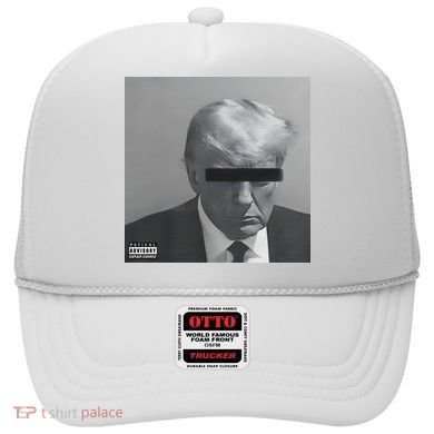 Liberal Advisory Explicit Content Trump Mugshot Hat
