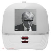Liberal Advisory Explicit Content Trump Mugshot Hat thumb 0
