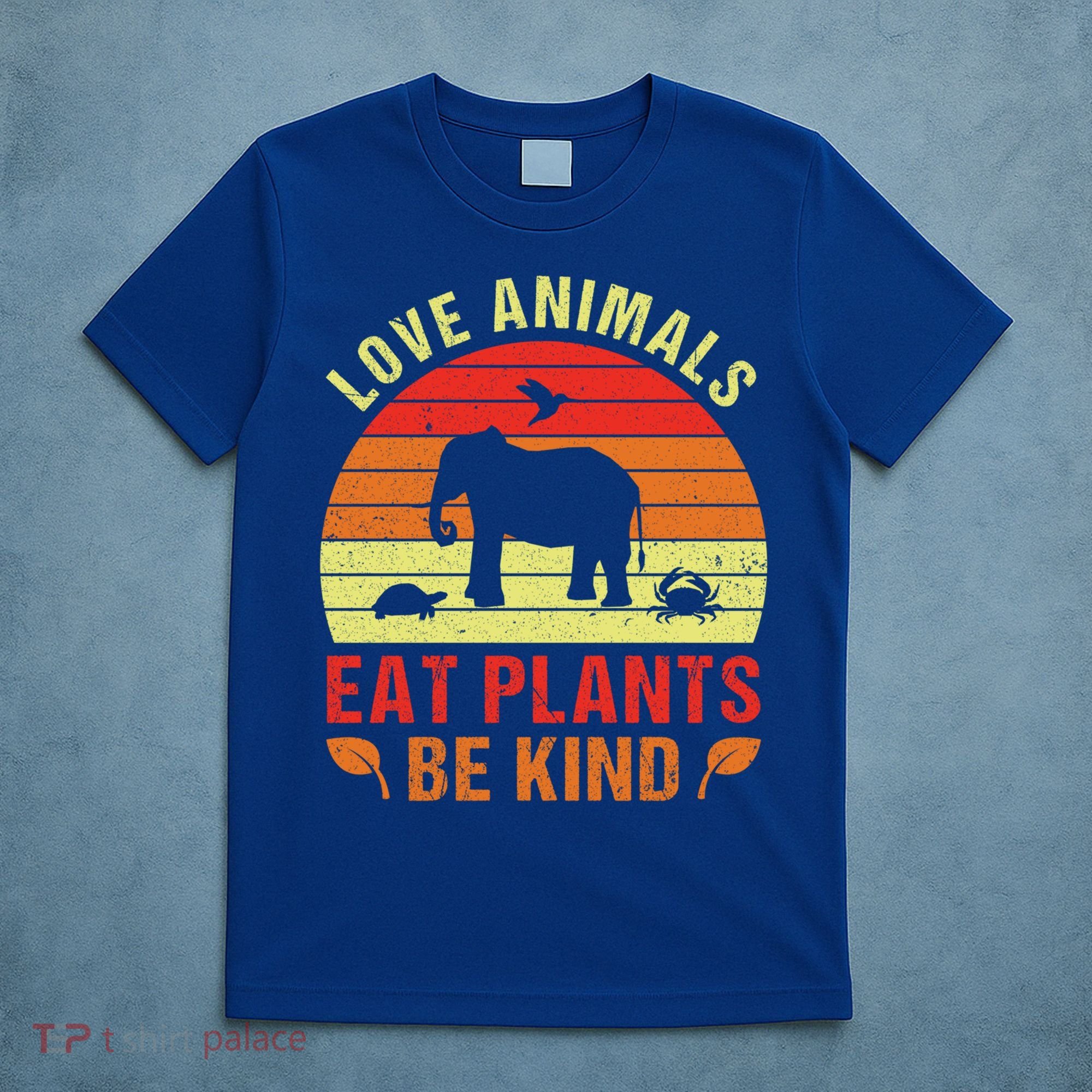 Love Animals Eat Plants Meme Vegan Plant Powered Vegetarian Gift T-Shirt