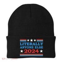 Literally Anyone Else 2024 President Usa Election Beanie thumb 0