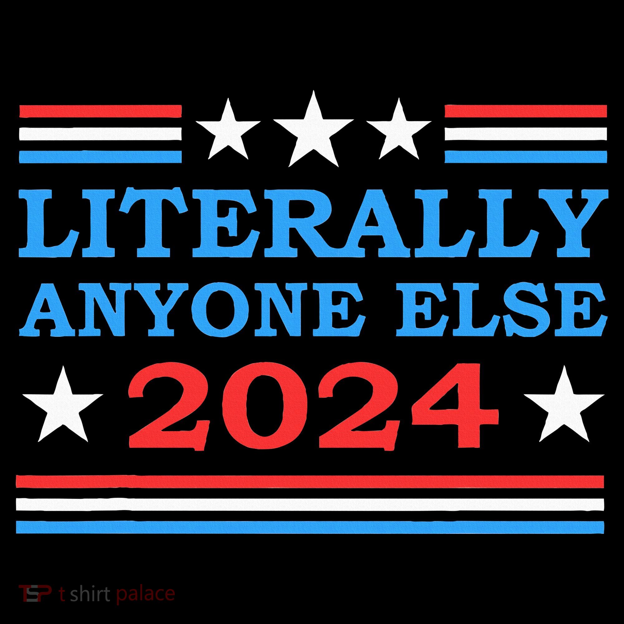 Literally Anyone Else 2024 President Usa Election Women's Hoodie