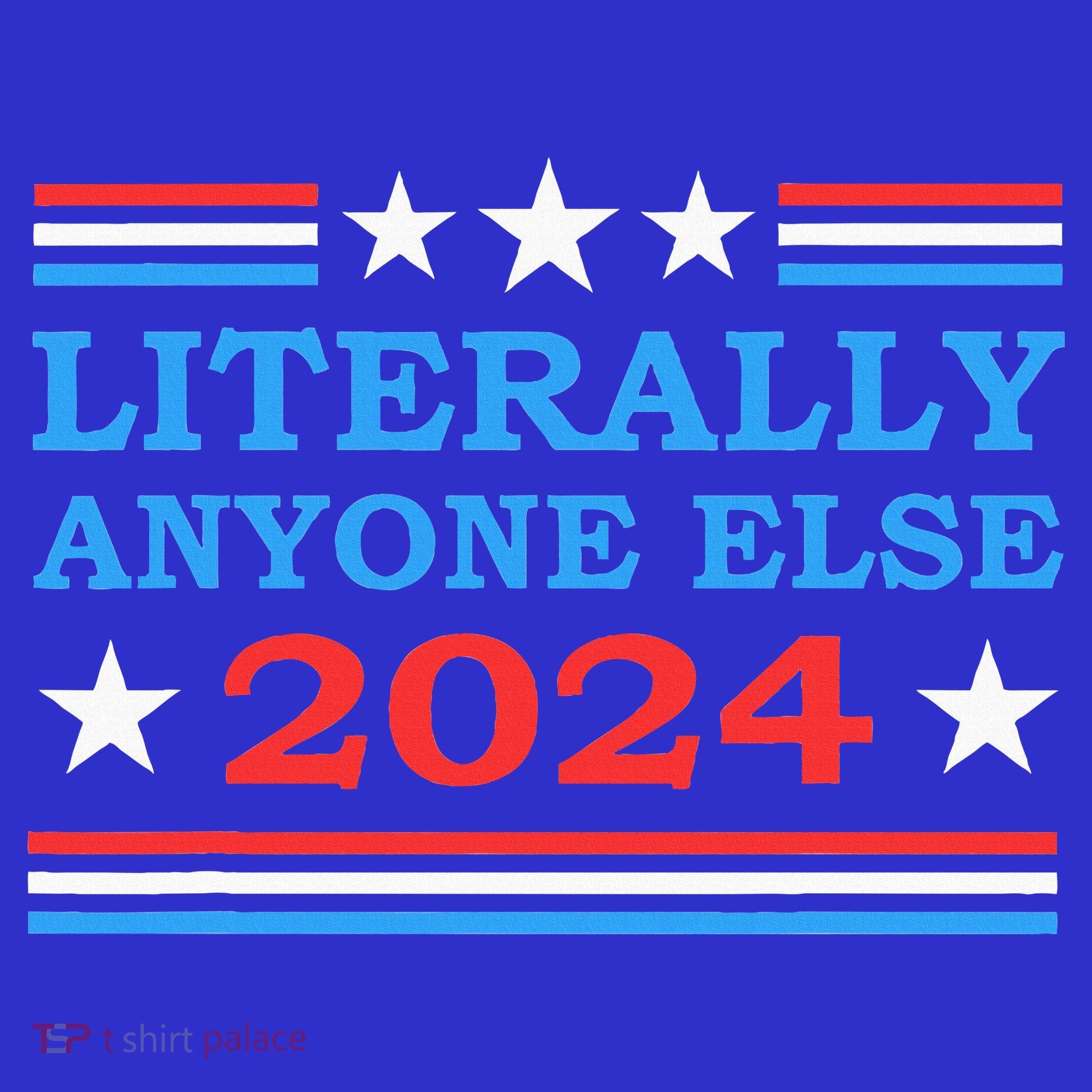 Literally Anyone Else 2024 President Usa Election Hoodie