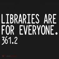 Libraries Are For Everyone Gift Library Social Justice Meaningful Gift USA-Made Doggie Bandana thumb 2