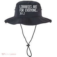 Libraries Are For Everyone Gift Library Social Justice Meaningful Gift Bucket Hat thumb 0