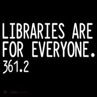 Libraries Are For Everyone Gift Library Social Justice Meaningful Gift Ornament thumb 1