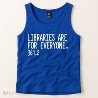 Libraries Are For Everyone Gift Library Social Justice Meaningful Gift Tank Top thumb 2