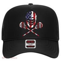 Lacrosse American Flag Lax Helmet Sticks Hat thumb 0