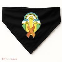 Leukemia Awareness For The Ones Fighting USA-Made Doggie Bandana thumb 0