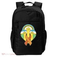 Leukemia Awareness For The Ones Fighting Backpack thumb 0