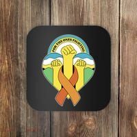 Leukemia Awareness For The Ones Fighting Coaster thumb 0
