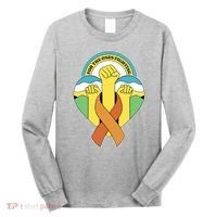 Leukemia Awareness For The Ones Fighting Long Sleeve Shirt thumb 0