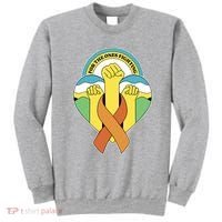 Leukemia Awareness For The Ones Fighting Sweatshirt thumb 0