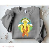Leukemia Awareness For The Ones Fighting Sweatshirt thumb 2
