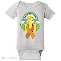Leukemia Awareness For The Ones Fighting Baby Bodysuit thumb 0