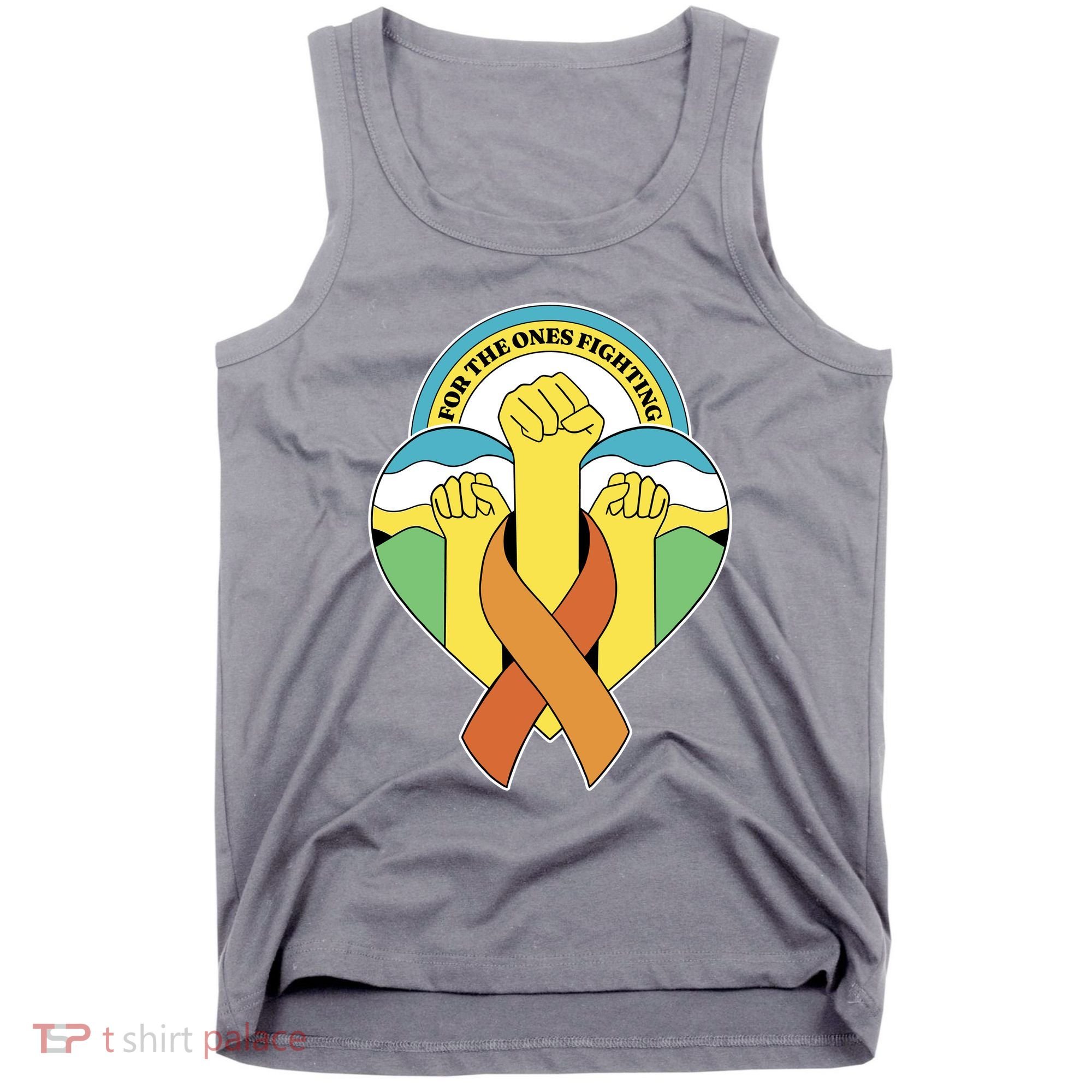 Leukemia Awareness For The Ones Fighting Tank Top