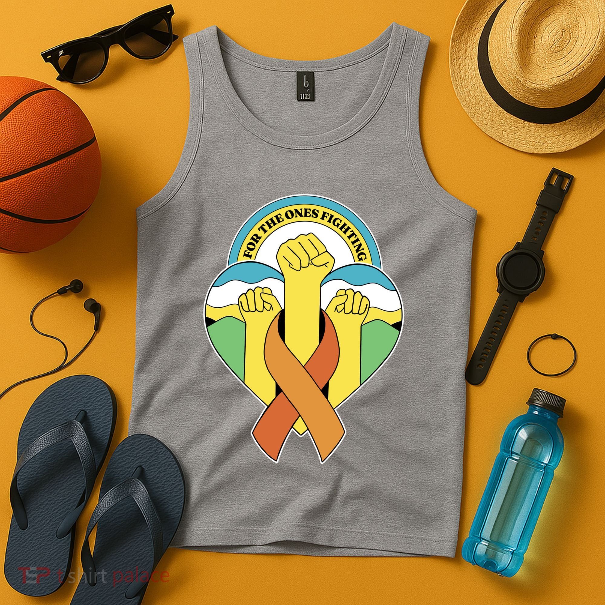 Leukemia Awareness For The Ones Fighting Tank Top