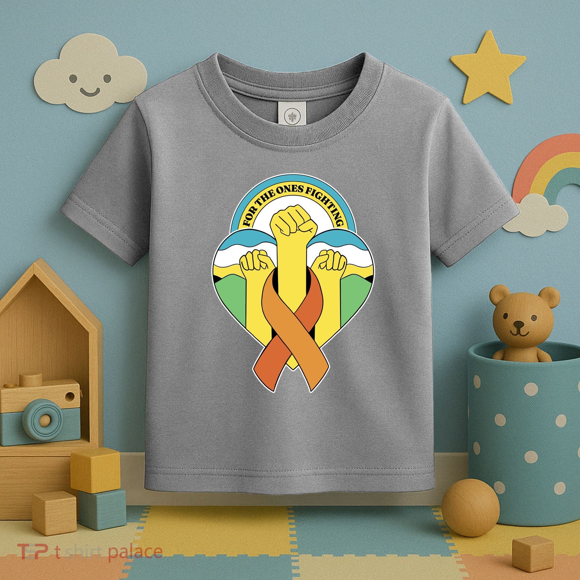 Leukemia Awareness For The Ones Fighting Toddler T-Shirt