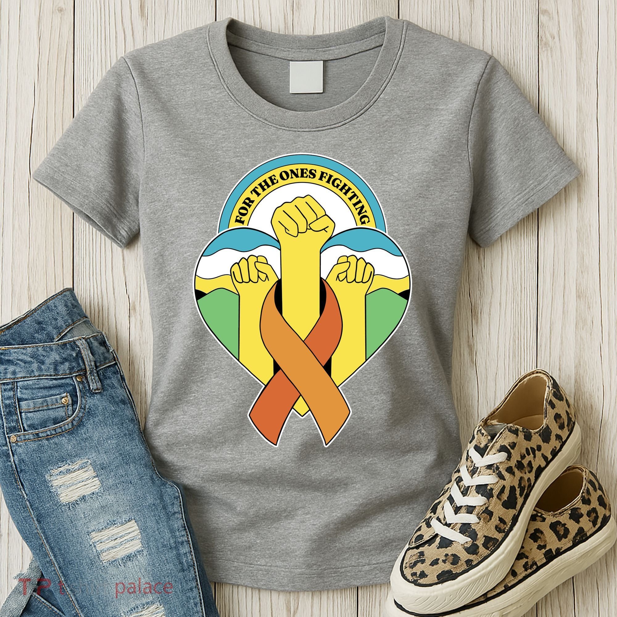Leukemia Awareness For The Ones Fighting Women's T-Shirt