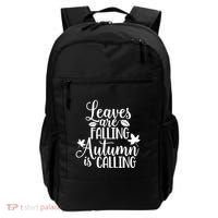 Leaves Are Falling Autumn Is Calling Backpack thumb 0