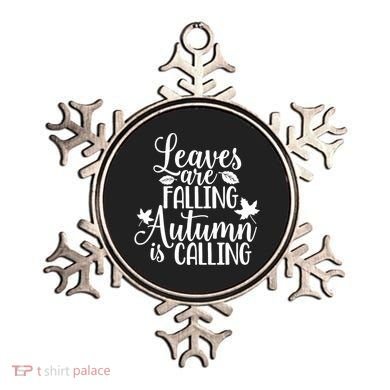 Leaves Are Falling Autumn Is Calling Ornament