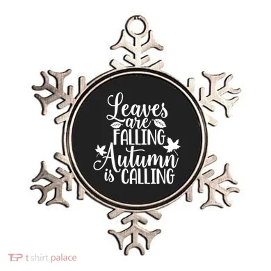 Leaves Are Falling Autumn Is Calling Ornament