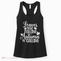Leaves Are Falling Autumn Is Calling Women's Tank Top thumb 0